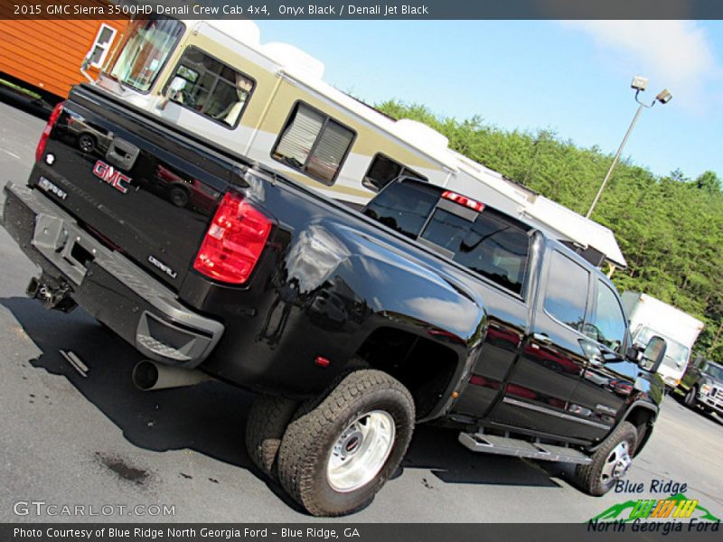 Onyx Black / Denali Jet Black 2015 GMC Sierra 3500HD Denali Crew Cab 4x4