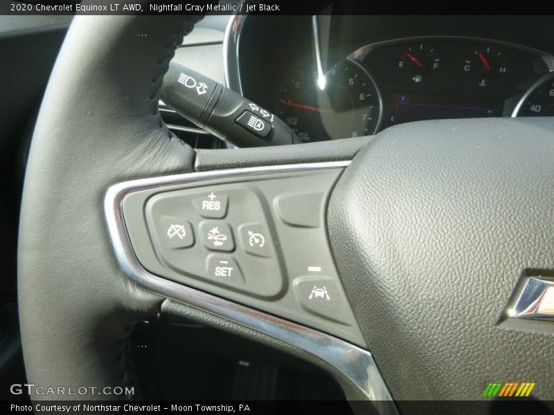 Nightfall Gray Metallic / Jet Black 2020 Chevrolet Equinox LT AWD