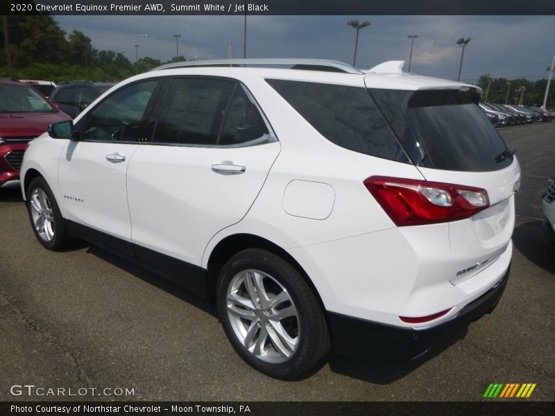 Summit White / Jet Black 2020 Chevrolet Equinox Premier AWD