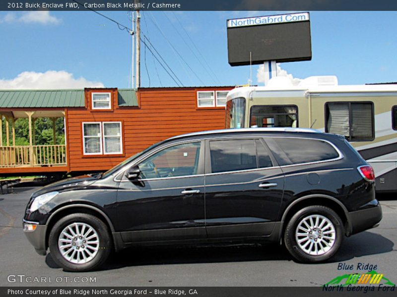 Carbon Black Metallic / Cashmere 2012 Buick Enclave FWD