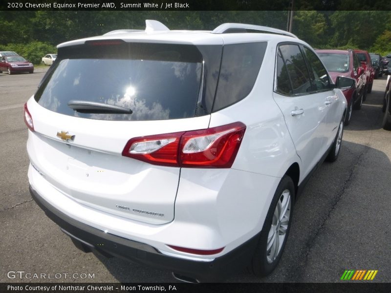 Summit White / Jet Black 2020 Chevrolet Equinox Premier AWD