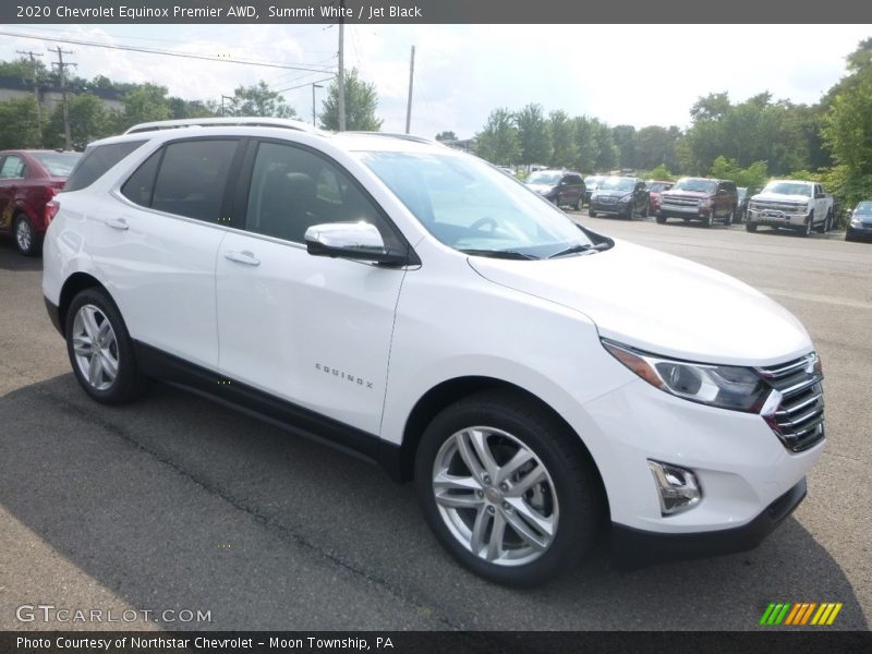 Summit White / Jet Black 2020 Chevrolet Equinox Premier AWD