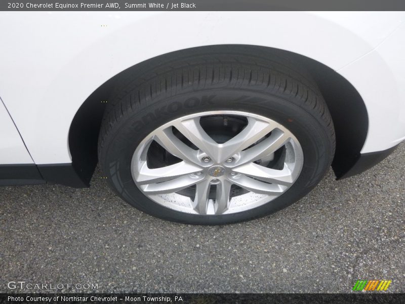 Summit White / Jet Black 2020 Chevrolet Equinox Premier AWD