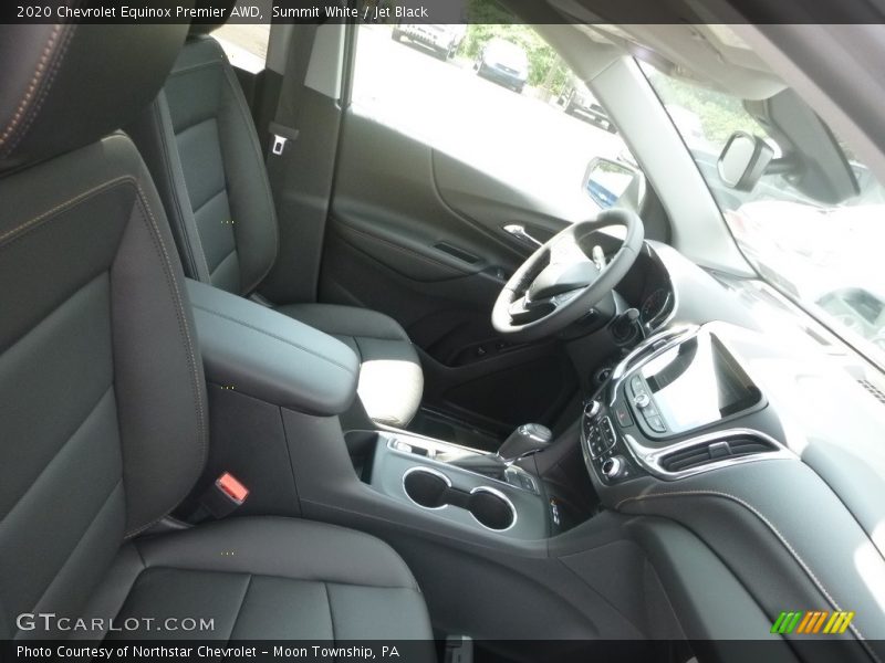 Front Seat of 2020 Equinox Premier AWD