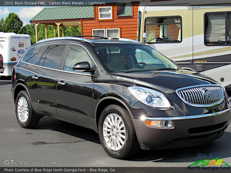 Carbon Black Metallic / Cashmere 2012 Buick Enclave FWD