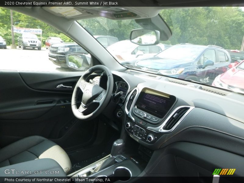 Summit White / Jet Black 2020 Chevrolet Equinox Premier AWD