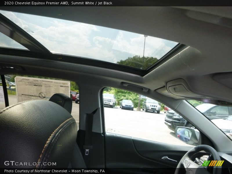 Summit White / Jet Black 2020 Chevrolet Equinox Premier AWD