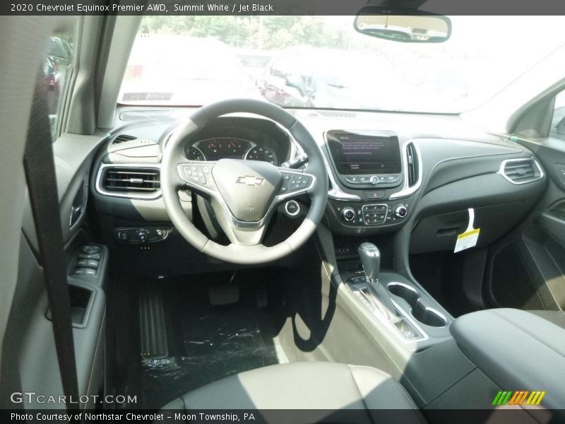 Summit White / Jet Black 2020 Chevrolet Equinox Premier AWD