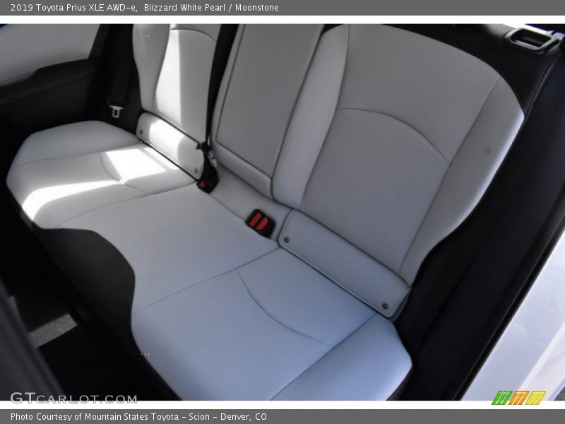 Blizzard White Pearl / Moonstone 2019 Toyota Prius XLE AWD-e
