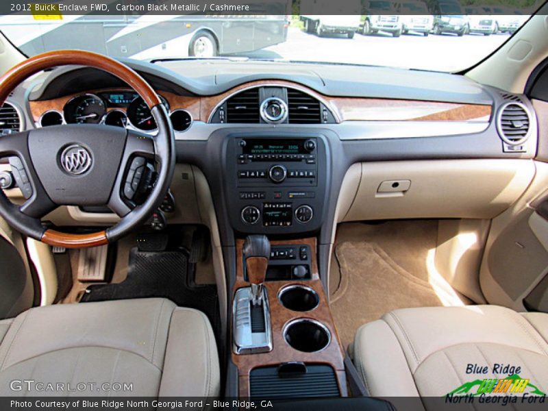Carbon Black Metallic / Cashmere 2012 Buick Enclave FWD