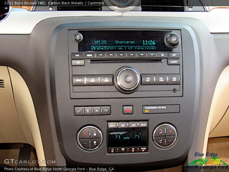 Carbon Black Metallic / Cashmere 2012 Buick Enclave FWD
