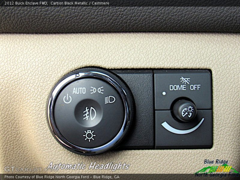 Carbon Black Metallic / Cashmere 2012 Buick Enclave FWD