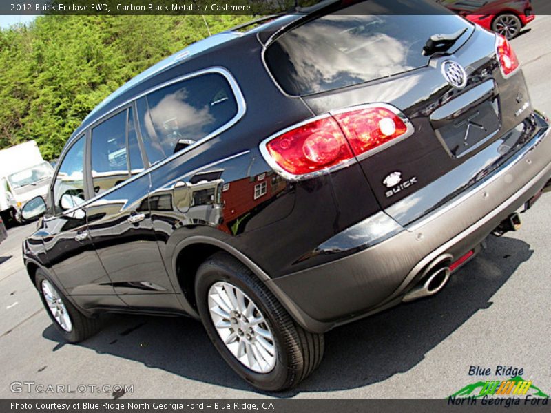 Carbon Black Metallic / Cashmere 2012 Buick Enclave FWD