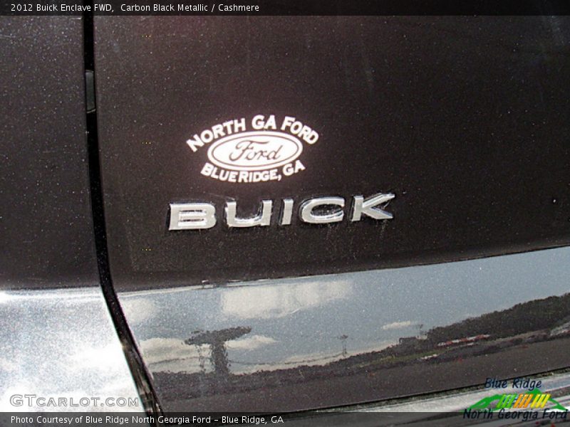 Carbon Black Metallic / Cashmere 2012 Buick Enclave FWD