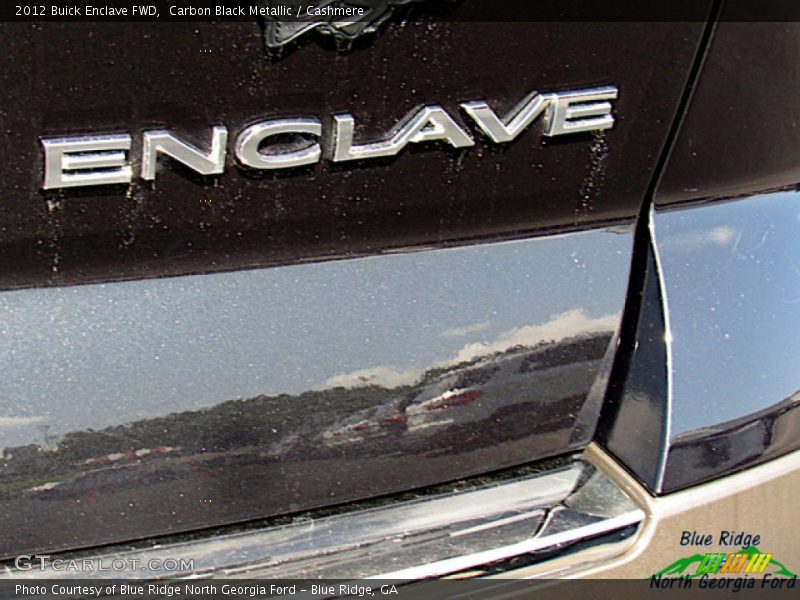 Carbon Black Metallic / Cashmere 2012 Buick Enclave FWD