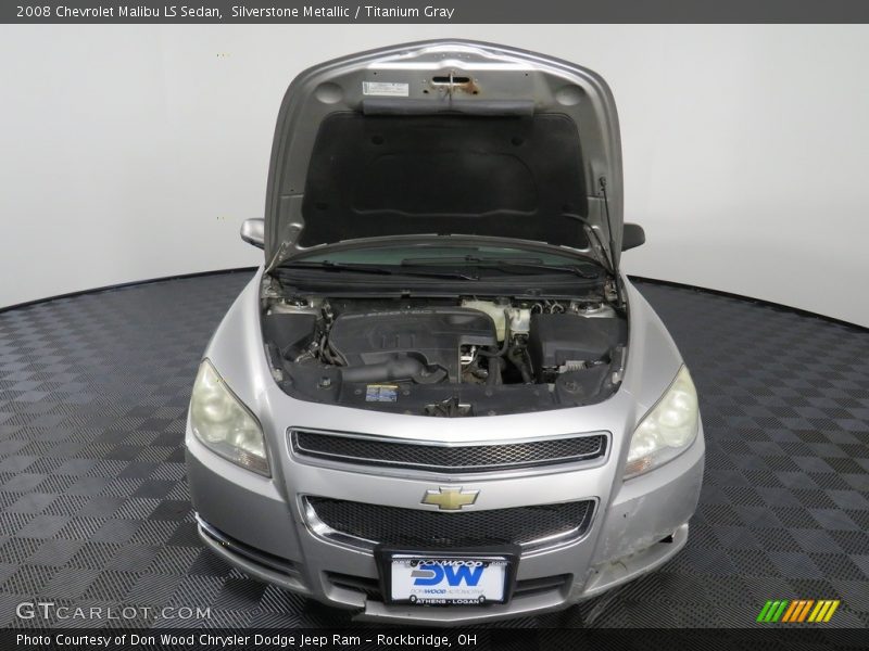 Silverstone Metallic / Titanium Gray 2008 Chevrolet Malibu LS Sedan