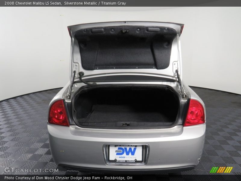 Silverstone Metallic / Titanium Gray 2008 Chevrolet Malibu LS Sedan