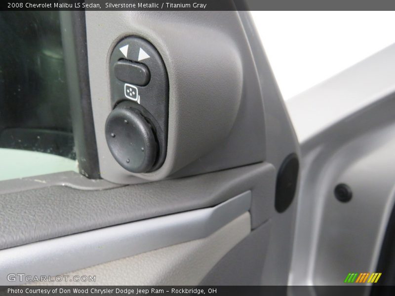 Silverstone Metallic / Titanium Gray 2008 Chevrolet Malibu LS Sedan