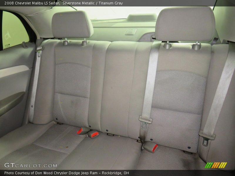 Silverstone Metallic / Titanium Gray 2008 Chevrolet Malibu LS Sedan