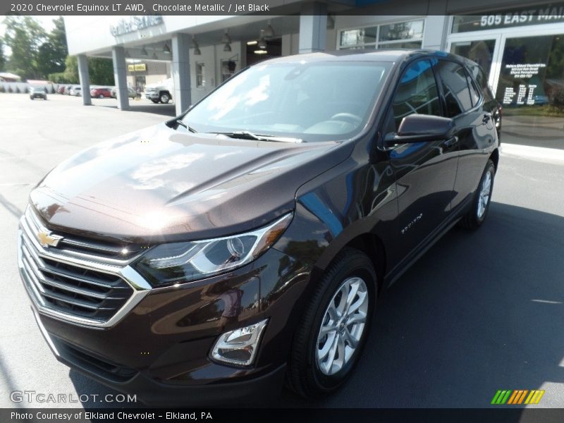 Chocolate Metallic / Jet Black 2020 Chevrolet Equinox LT AWD