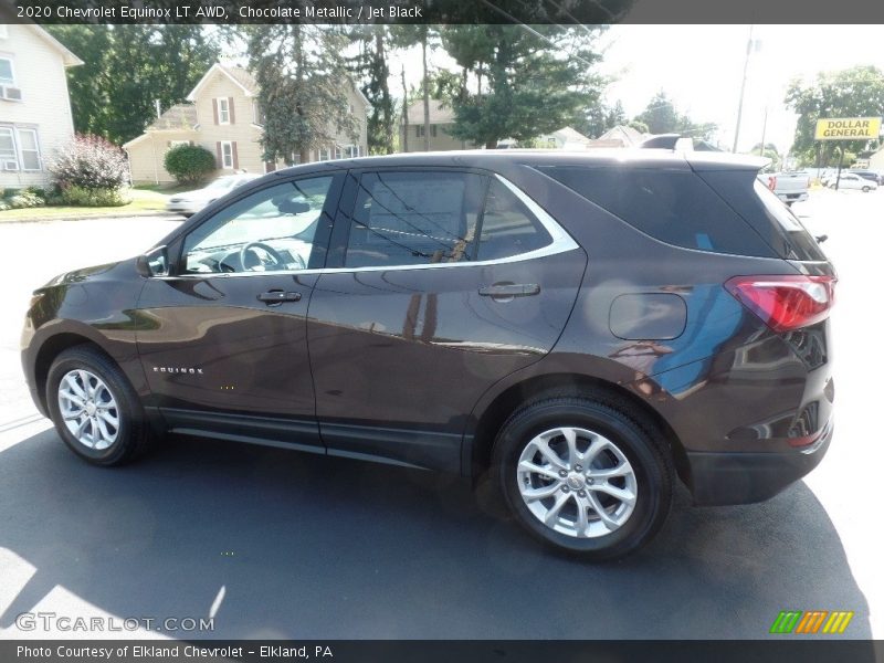 Chocolate Metallic / Jet Black 2020 Chevrolet Equinox LT AWD