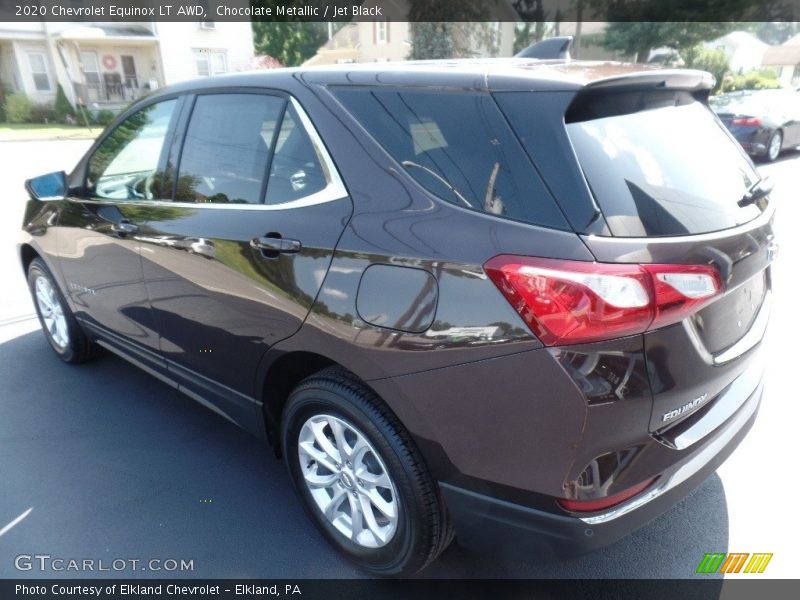 Chocolate Metallic / Jet Black 2020 Chevrolet Equinox LT AWD