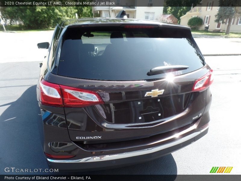Chocolate Metallic / Jet Black 2020 Chevrolet Equinox LT AWD