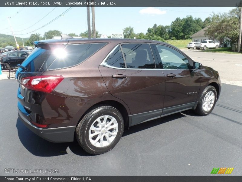 Chocolate Metallic / Jet Black 2020 Chevrolet Equinox LT AWD