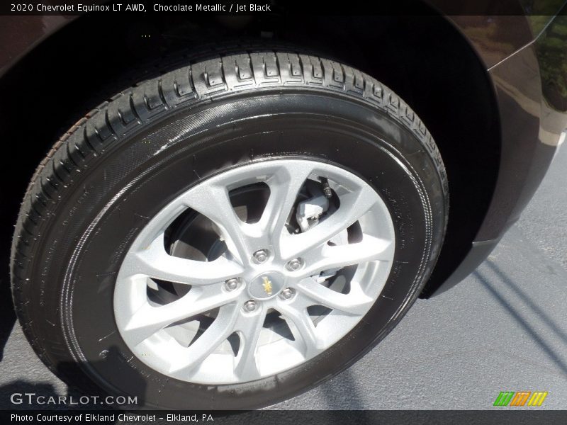 Chocolate Metallic / Jet Black 2020 Chevrolet Equinox LT AWD