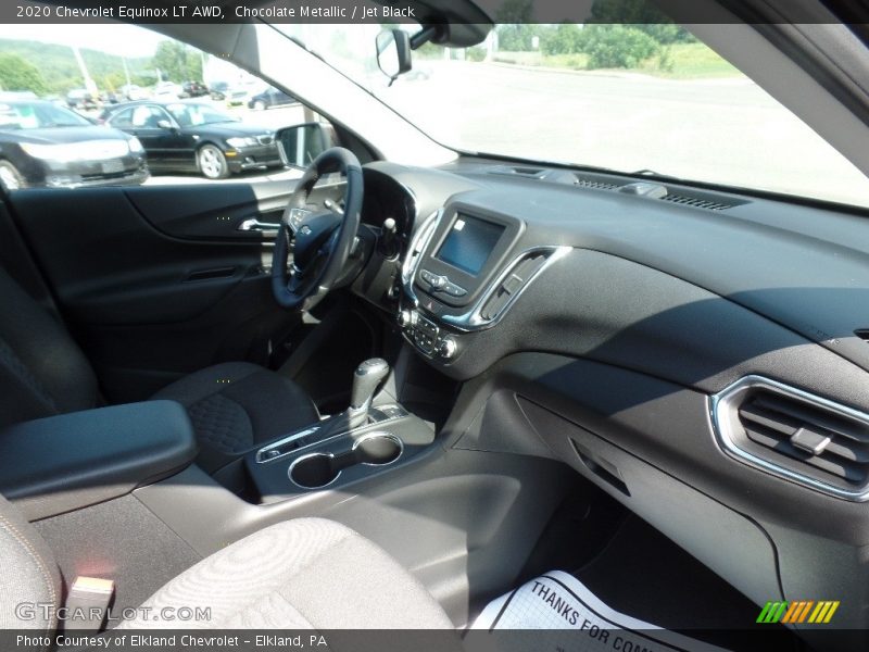 Chocolate Metallic / Jet Black 2020 Chevrolet Equinox LT AWD
