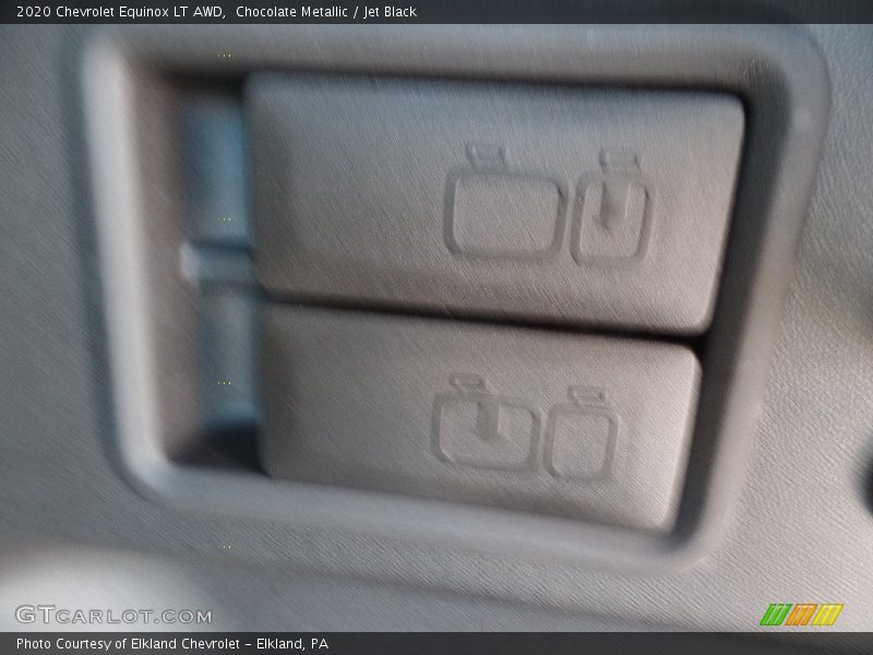 Chocolate Metallic / Jet Black 2020 Chevrolet Equinox LT AWD