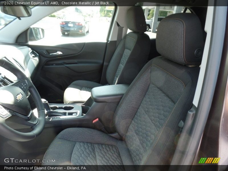 Chocolate Metallic / Jet Black 2020 Chevrolet Equinox LT AWD