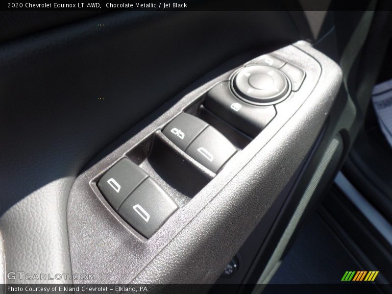 Chocolate Metallic / Jet Black 2020 Chevrolet Equinox LT AWD