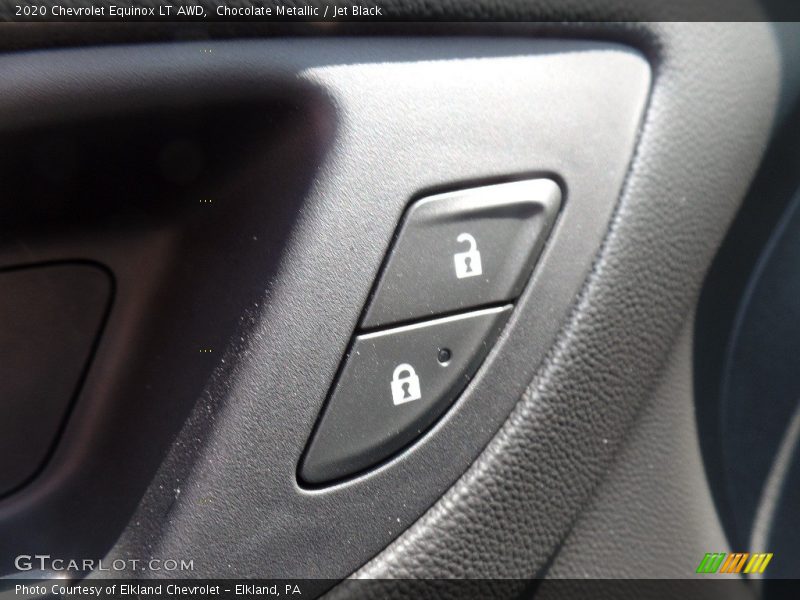 Chocolate Metallic / Jet Black 2020 Chevrolet Equinox LT AWD
