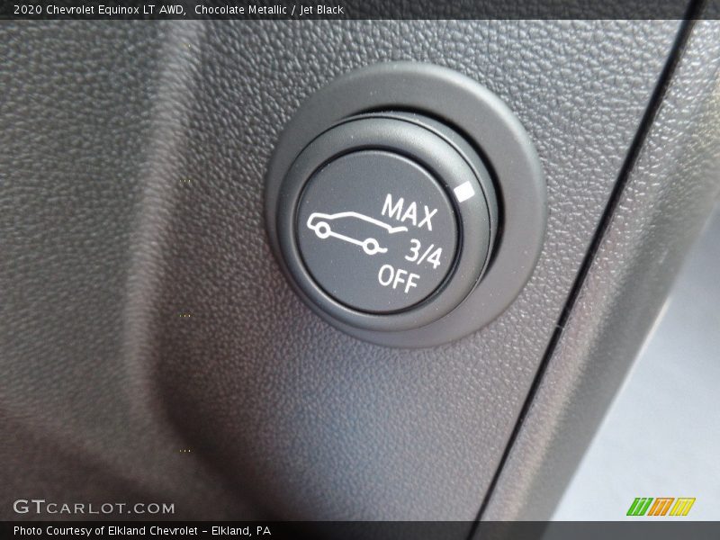 Chocolate Metallic / Jet Black 2020 Chevrolet Equinox LT AWD