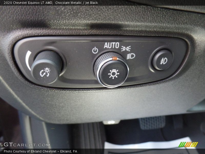 Chocolate Metallic / Jet Black 2020 Chevrolet Equinox LT AWD