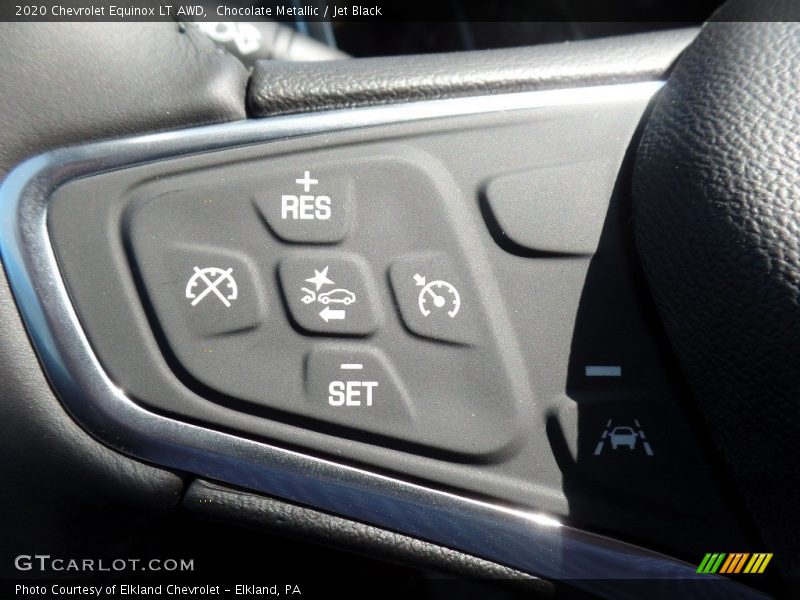 Chocolate Metallic / Jet Black 2020 Chevrolet Equinox LT AWD