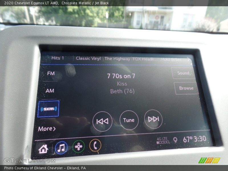 Chocolate Metallic / Jet Black 2020 Chevrolet Equinox LT AWD