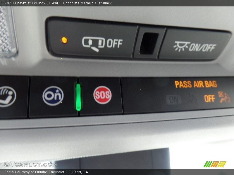 Chocolate Metallic / Jet Black 2020 Chevrolet Equinox LT AWD