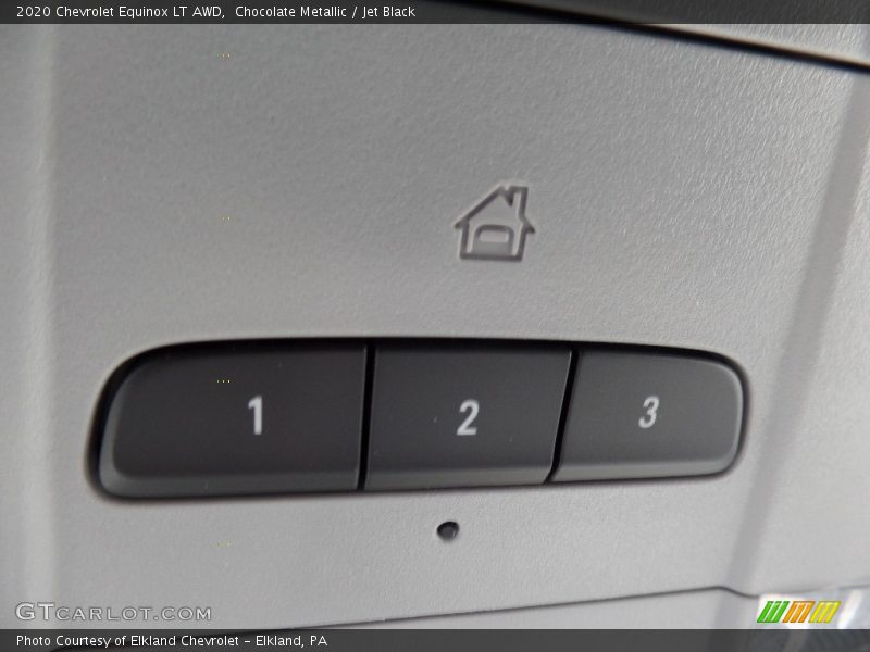 Chocolate Metallic / Jet Black 2020 Chevrolet Equinox LT AWD