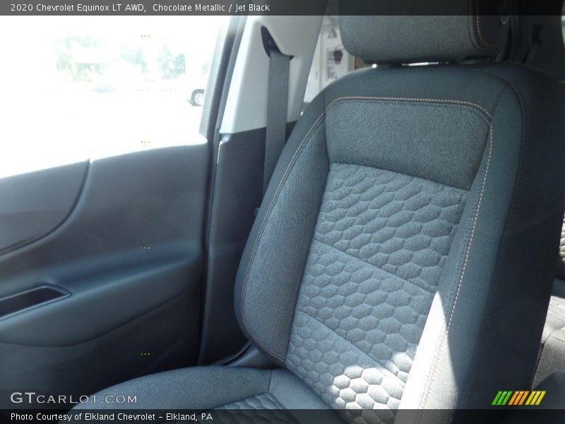 Chocolate Metallic / Jet Black 2020 Chevrolet Equinox LT AWD