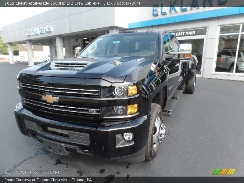 Black / Cocoa/­Dune 2019 Chevrolet Silverado 3500HD LTZ Crew Cab 4x4