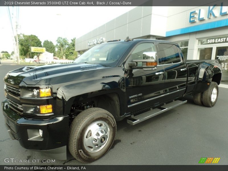 Black / Cocoa/­Dune 2019 Chevrolet Silverado 3500HD LTZ Crew Cab 4x4