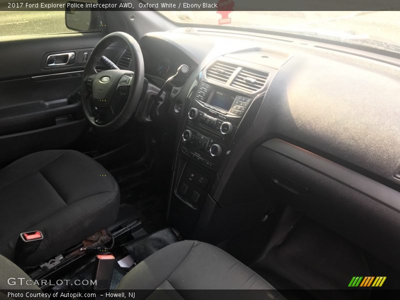 Dashboard of 2017 Explorer Police Interceptor AWD