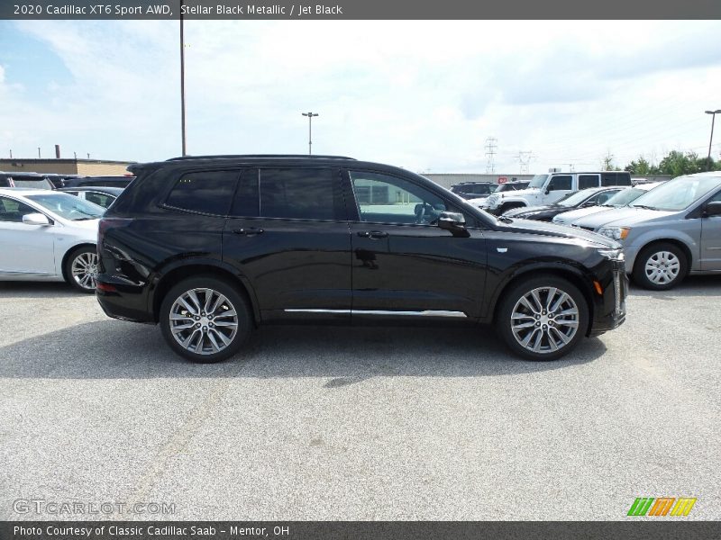 Stellar Black Metallic / Jet Black 2020 Cadillac XT6 Sport AWD