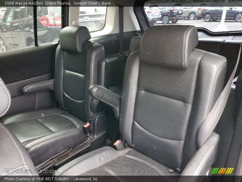 Sunlight Silver / Black 2008 Mazda MAZDA5 Grand Touring