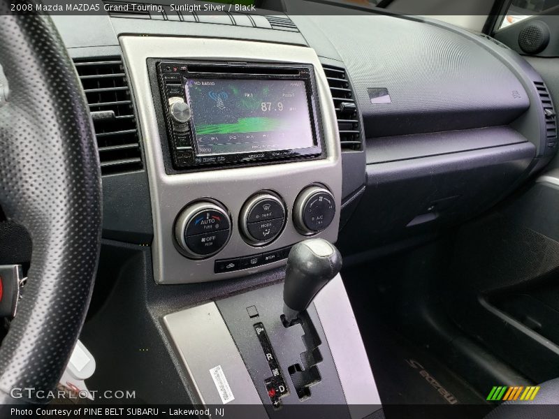 Sunlight Silver / Black 2008 Mazda MAZDA5 Grand Touring