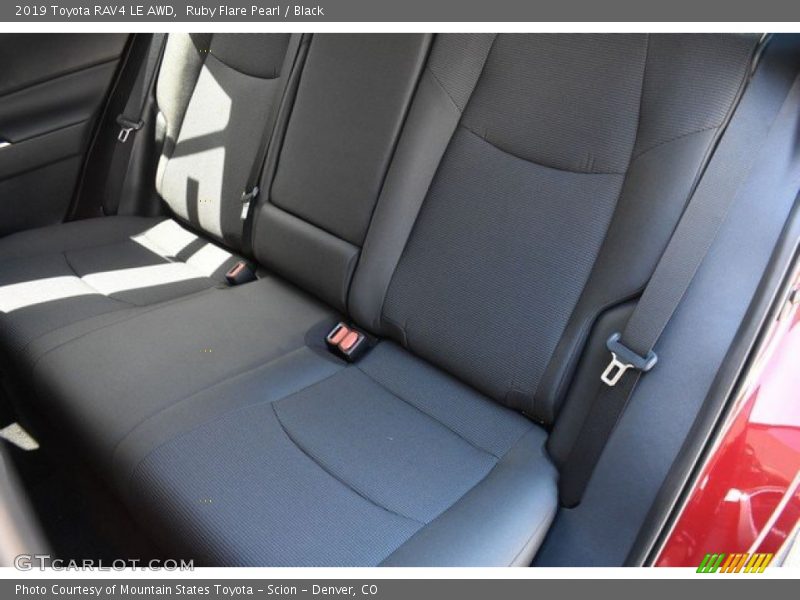 Ruby Flare Pearl / Black 2019 Toyota RAV4 LE AWD