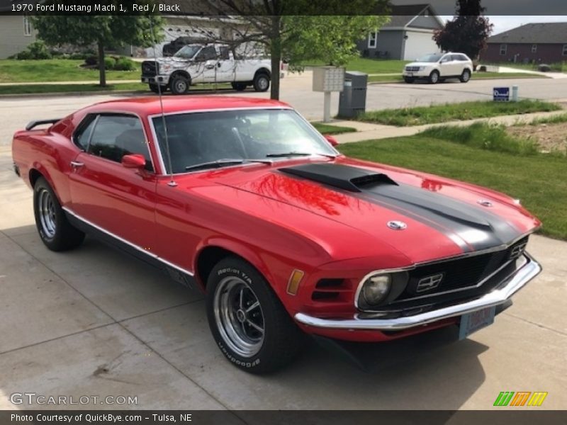 Front 3/4 View of 1970 Mustang Mach 1