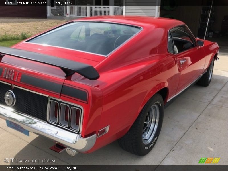 Red / Black 1970 Ford Mustang Mach 1